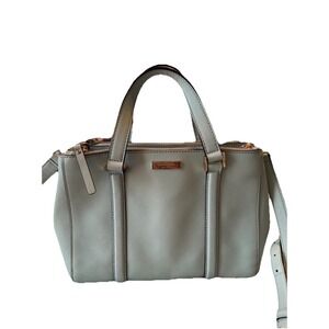 kate spade NEW YORK Mint Green Leather Purse W/Removable Strap Gently Used
